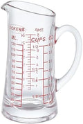 Ackers Shot Glass Measuring Cup 4 Ounce/120ML Liquid Heavy High