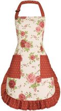 Cute Aprons for Women with Pockets, Cooking Kitchen Apron Dress for