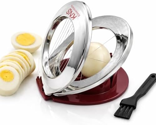 Egg Slicer & Cutter for Hard Boiled Eggs – 2-Way Multipurpose