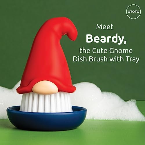 OTOTO Gnome Dish Brush with Handle