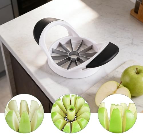BINGBING- Apple Cutter, 4.72 Inch Apple Corer - Apple Slicer Tool