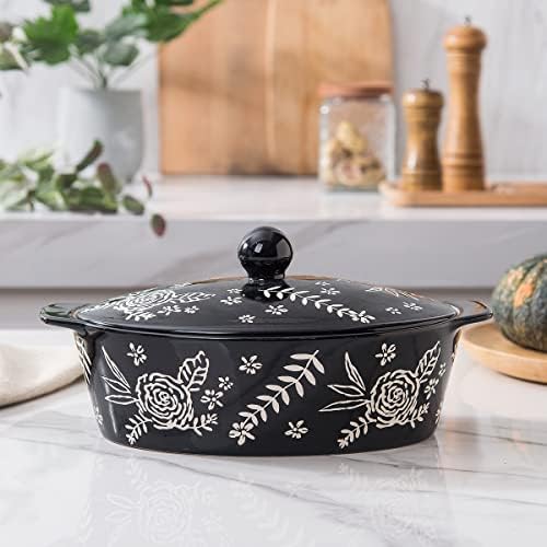 Wisenvoy Casserole Dish With Lid - Oven Baking Dish