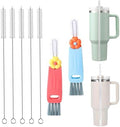 Straw Cleaner Brush Extra Long 13 inch for Stanley Owala Tumbler Cup