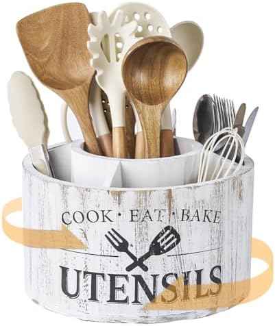 10.2 Inch Extra Large 360° Rotating Utensil Holder