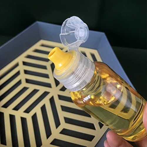 4pcs Mini Honey Squeeze Bottle Refillable Condiment Container