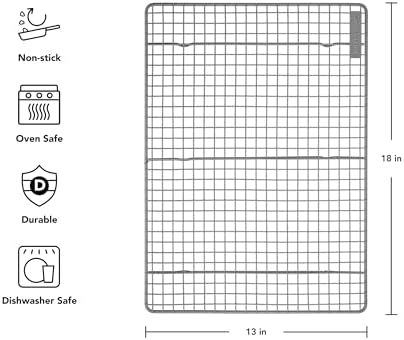 KitchenAid Nonstick Aluminized Steel Cooling Rack, Dishwasher Safe