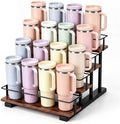 4-Tier Water Bottle Rack for 16 Stanley 40 oz Tumblers