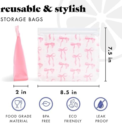 Fit & Fresh Bloomington Lunch Bag, 2 Containers, Pink Bows