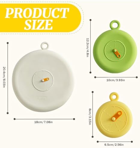 Silicone Stretch Lids, 6 Pcs, Reusable Food Covers