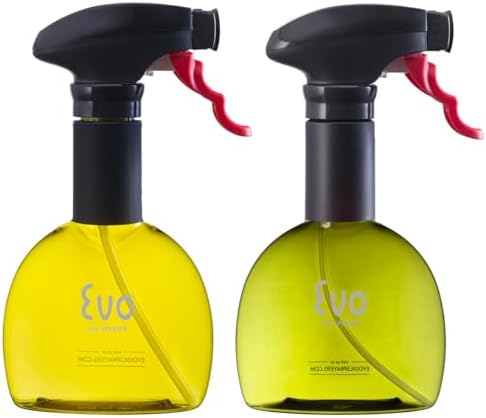 Evo Oil Sprayer Minis, 8-Ounce, Yellow and Green