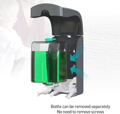 Manual Foam Soap Dispenser, 35oz (1000mL) Commercial Refillable