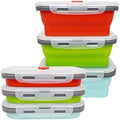 CARTINTS Set of 3 Collapsible Food Storage Containers Collapsible