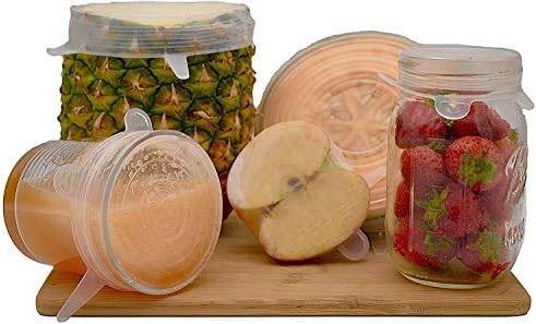 Reusable Silicone Stretch Lids, Food Covers