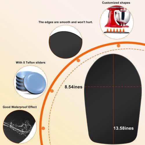 Metal Mixer Slider Mat for KitchenAid Stand Mixer
