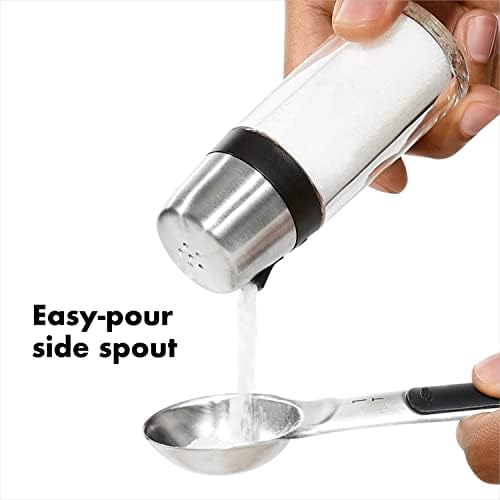 OXO Good Grips Salt and Pepper Shaker Set, Twist-Off Lid