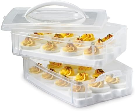 Snapware 2-Layer Egg Carrier, 24 Eggs