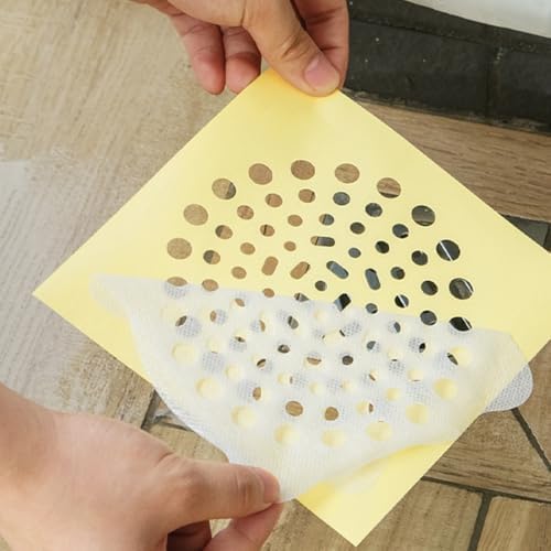 40pcs Drain Hair Stopper and Bathroom Drain Cover Set, Disposable