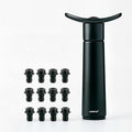 Vacuum Wine Saver Pump with 12 Reusable Bottle Stoppers | Manual Wine