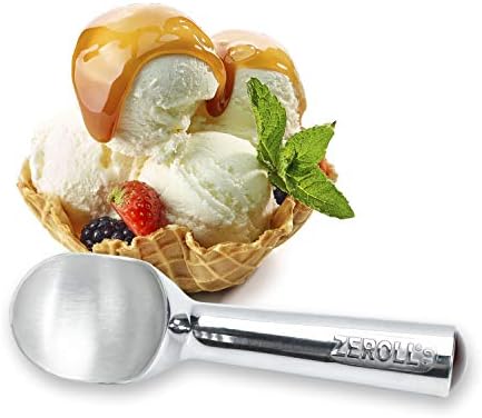 Zeroll Ice Cream Scoops (1020 & 4-Ounce) Bundle in Silver