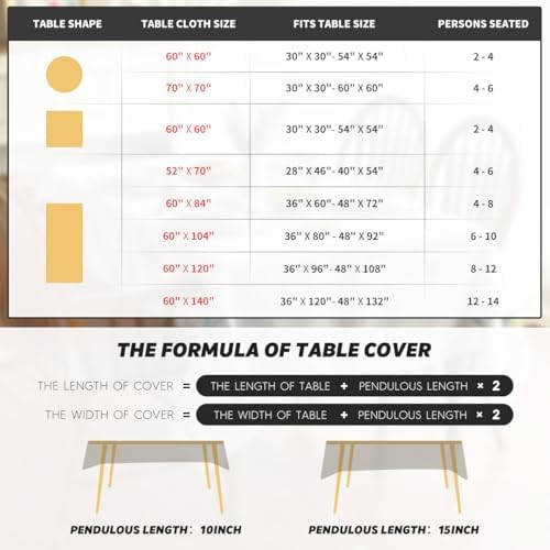 Horaldaily Watercolor Flowers Tablecloth 60x84 Inch Rectangular