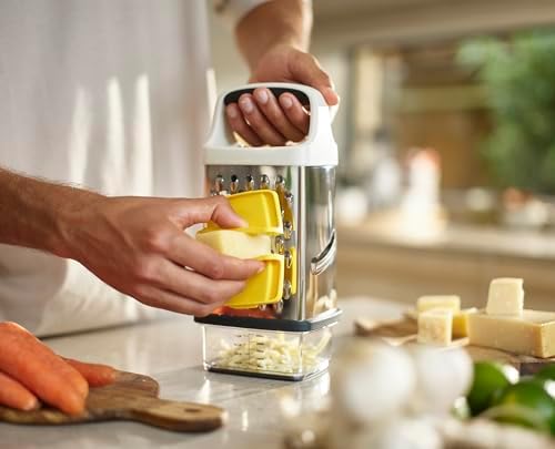 Joseph Joseph Stainless Steel Multi-Grip Box Grater