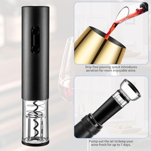 Rechargeable Electric Wine Bottle Opener Set, Automatic Wine Opener