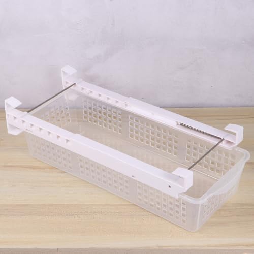 Telescopic Plastic Egg Storage Drawer Organizer for Fridge and Kitchen