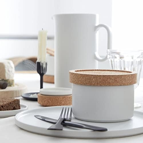 Costa Nova 5" Cork Trivet Lid - Redonda Collection, Natural | Heat