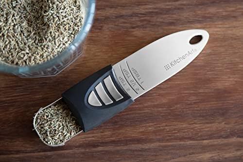 KitchenArt Stainless Steel Pro Sliding Adjust-A-Tablespoon and