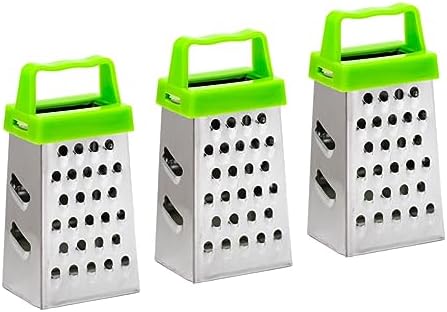 Mini Grater 3 Pcs - Small Grater for Cheese, Garlic, and Nutmeg