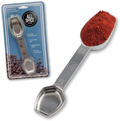 AllSpice Stainless Steel Double Sided Measuring Spoon