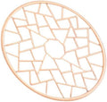Modern Alloy Trivet Mat for Teapot, Nonslip Tea Warmer Pad