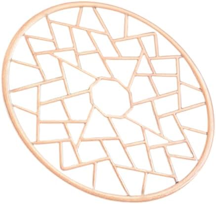Modern Alloy Trivet Mat for Teapot, Nonslip Tea Warmer Pad
