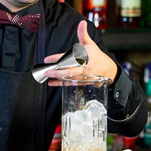 Double Cocktail Jigger Stainless Steel Measuring Cup with Measurement