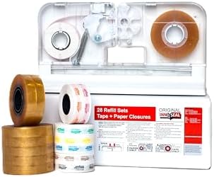 Bag Sealing Machine Starter Kit, 28 Sets of Tape and Paper Seals