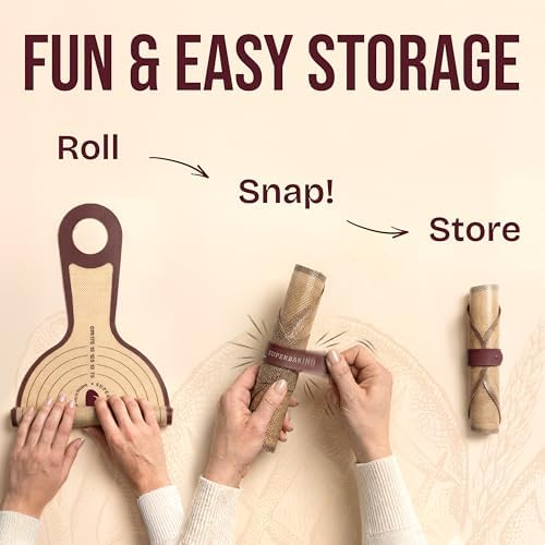 Silicone Bread Sling, 2-Piece, 9in Round & Oval