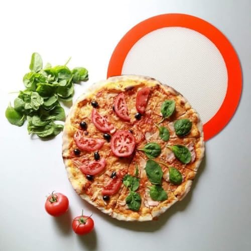 3-Piece 9-Inch Round Silicone Baking Mats