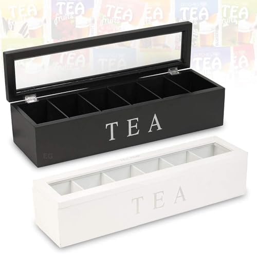 Divided Storage Organizer Container with 6 Compartments Food Storage