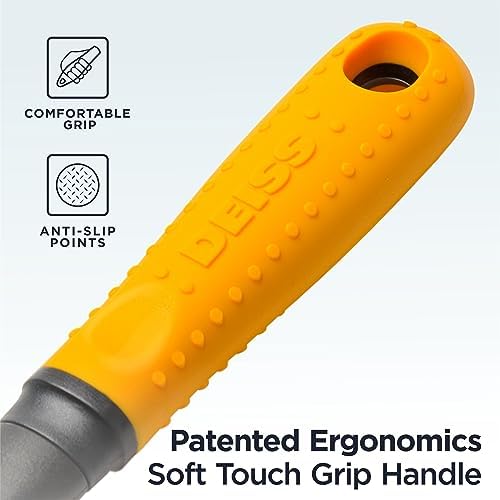 Deiss Pro Heavy Duty Can Opener Manual Smooth Edge, Handheld Can