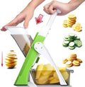 ONCE FOR ALL Safe Mandoline Slicer, Green
