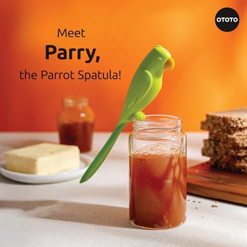 OTOTO Jar Scraper Spatula, Silicone