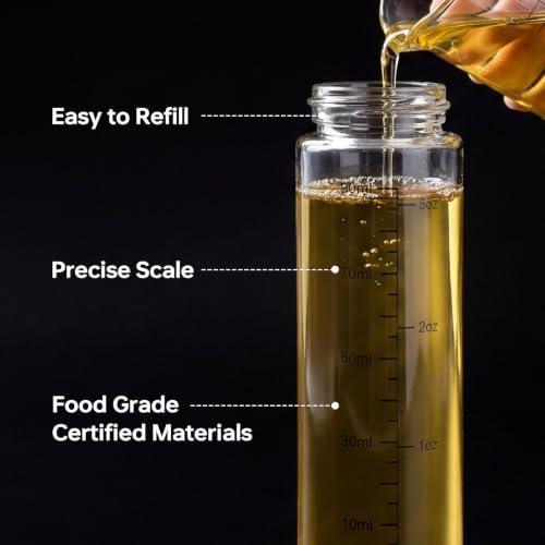 4 Pack 100ml Glass Olive Oil Sprayers