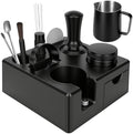 10PCS 51mm Espresso Accessories Kit with Tamping Station & Milk