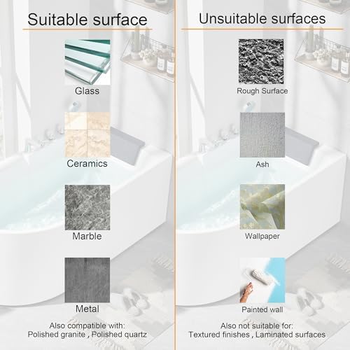 Mofason Silicone Shower Splash Guard - Bathtub Corner Water Guard