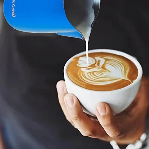 Milk Frothing Pitcher Latte Coffee, Stainless Steel Milk Frother Jug