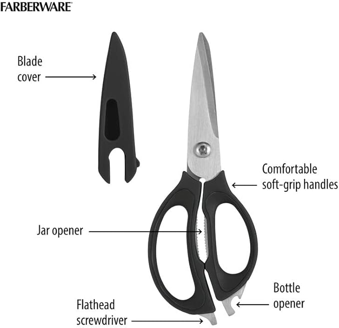 Farberware 4-in-1 Kitchen Scissors - Image 3