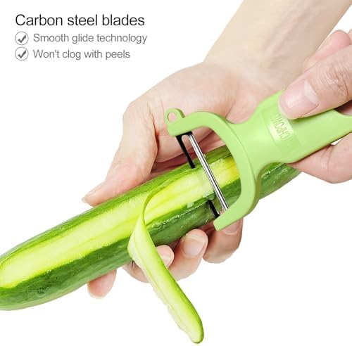 Original Vegetable Fruit Peeler Carbon Steel Blade 3 Pack