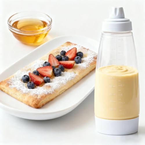 2-Pack Pancake Batter Dispensers with Blender Balls