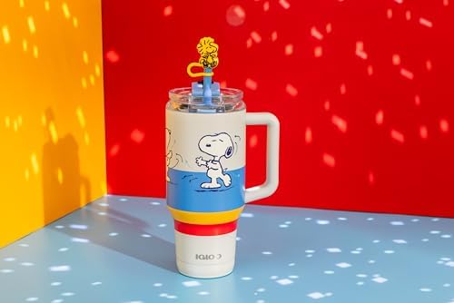 Igloo Peanuts 32 oz Travel Mug, Snoopy Disco Party