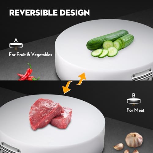 3'' Thick Plastic Cutting Board, 15 * 15'' Large butcher block cutting